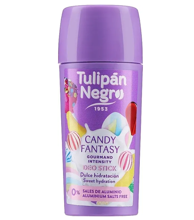 Дезодорант стик Tulipan Negro GOURMAND NEW Сладкие фантазии 60 мл (32123576)