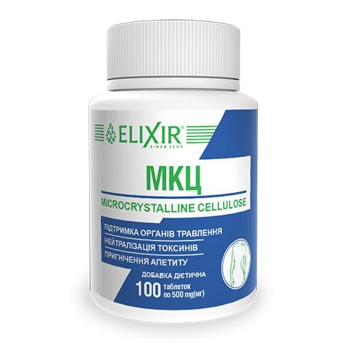 Диетическая добавка Elixir МКЦ БАД 100 таблеток (2958455141)