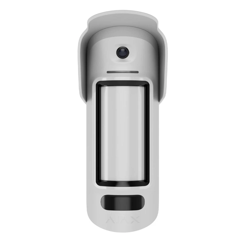 Датчик движения с фотоверификацией тревог Ajax MotionCam Outdoor HighMount PhOD Jeweller беспроводной White (3236809311)