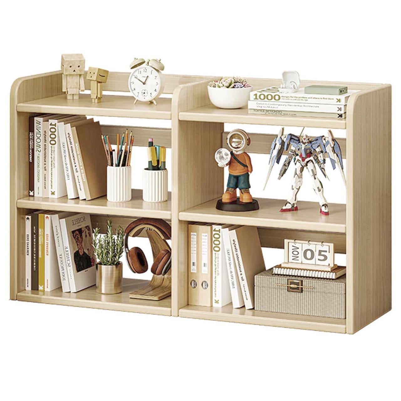 Полка-надстройка настольная из дерева Инделия бланже (АКД-018801)