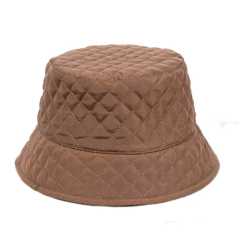 Зимняя панама на флисе Коричневый