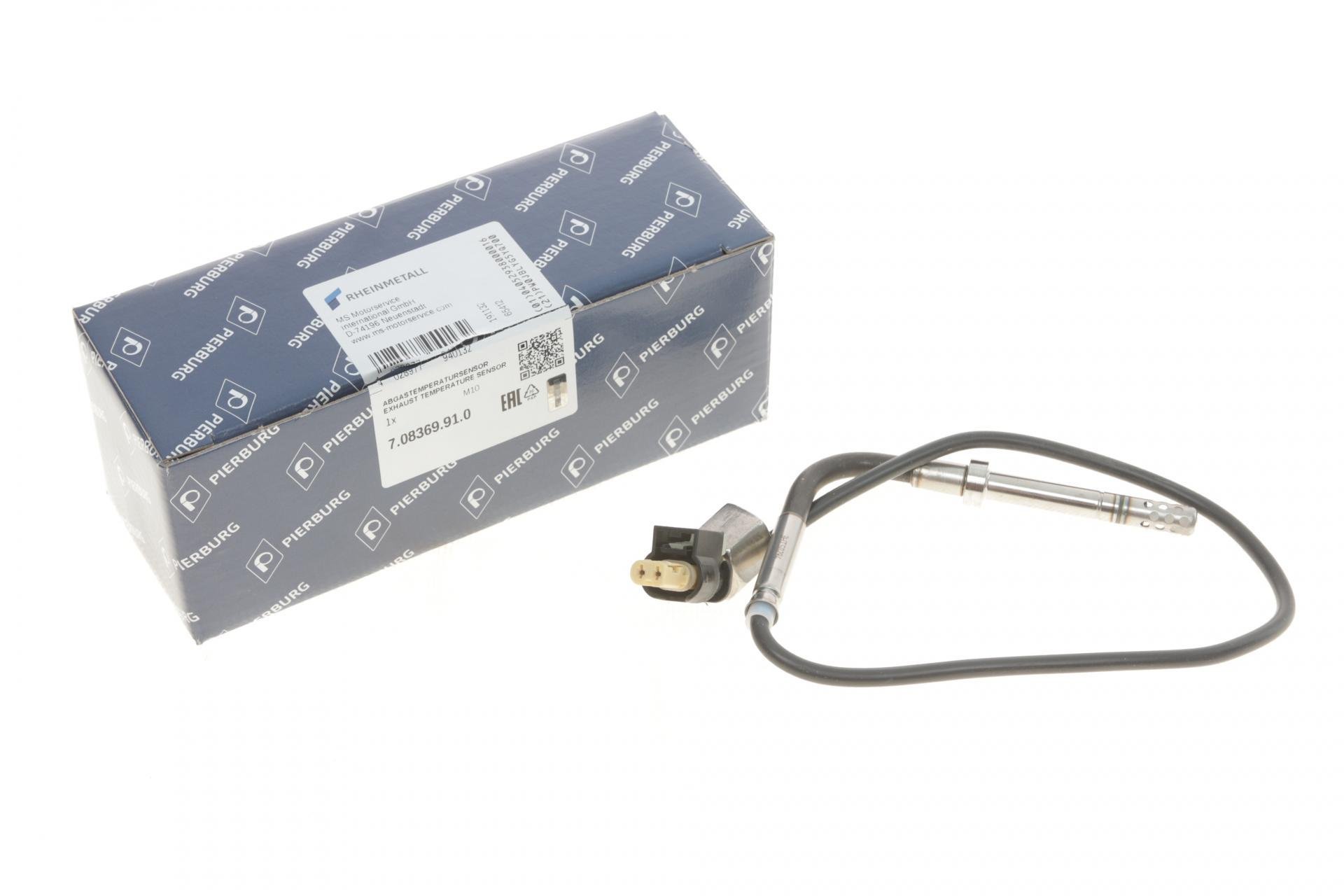 Датчик температуры ВГ перед сажевым фильтром Mercedes Sprinter W906 06- OM646/OM642 (7.08369.91.0)