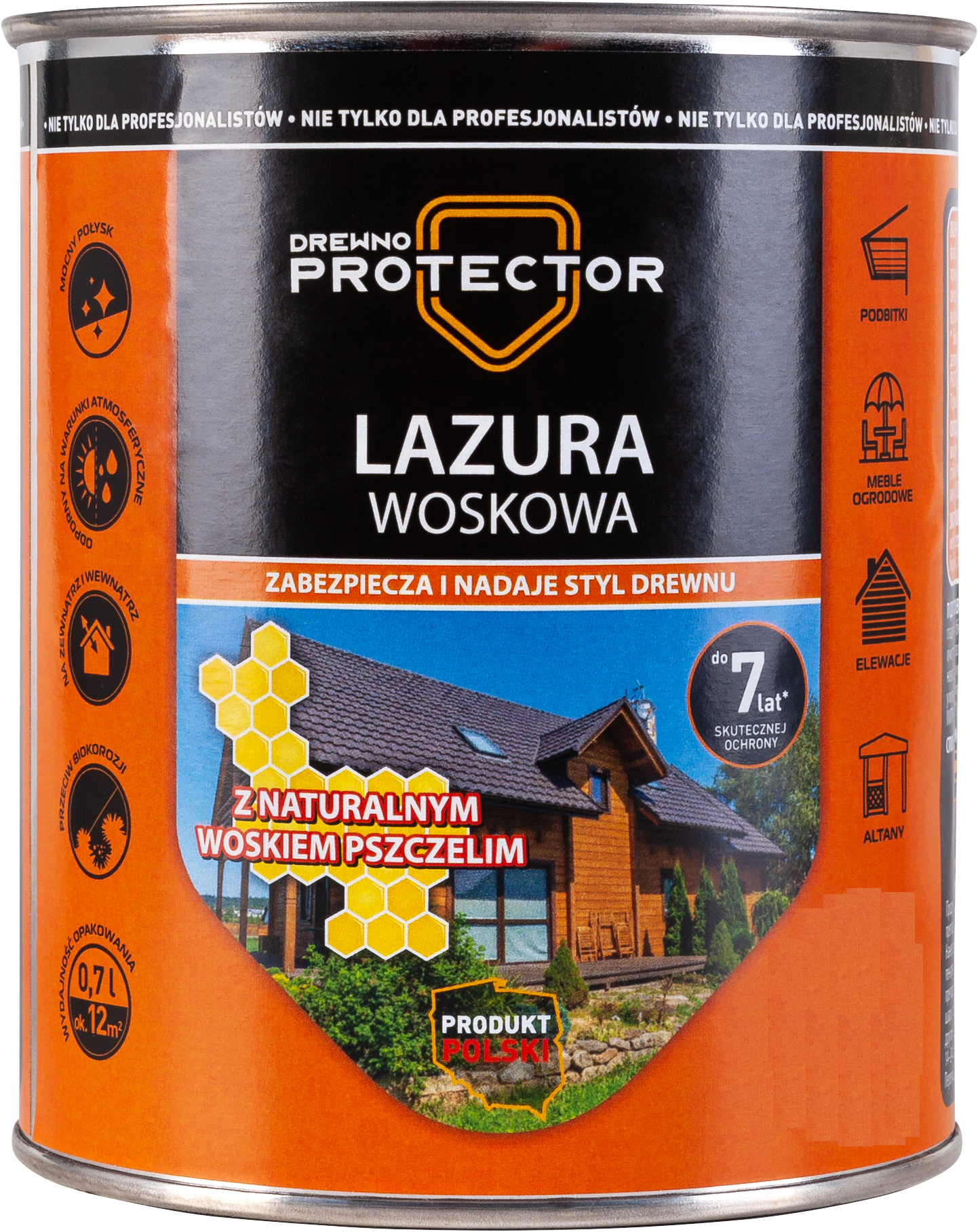 Віск для деревини DREWNO PROTECTOR 2,5 л Сосна (DP333220025003) - фото 1