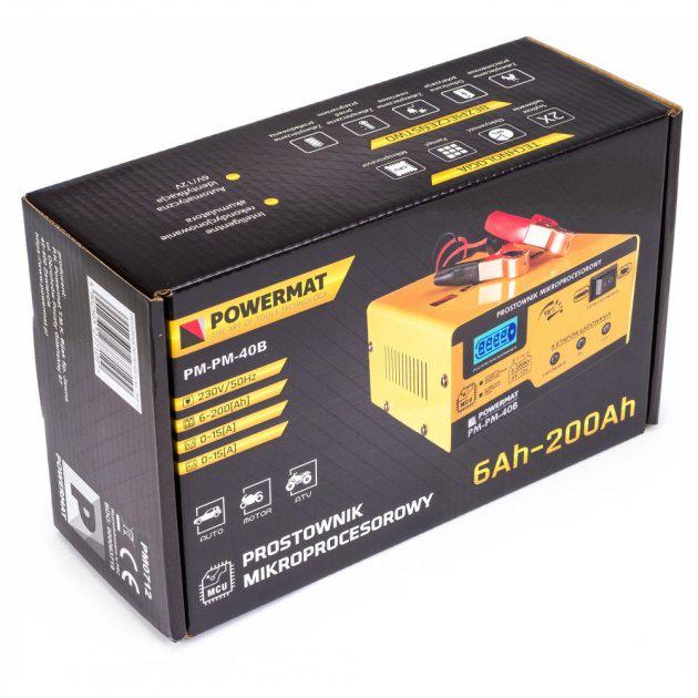 Зарядное устройство для аккумуляторов Powermat 6/12V PM-PM-40B - фото 5