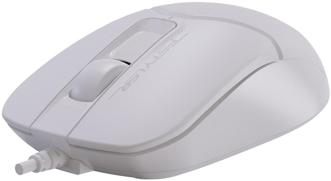 Компьютерная мышка проводная A4Tech Fstyler FM12 White (26712227) - фото 3
