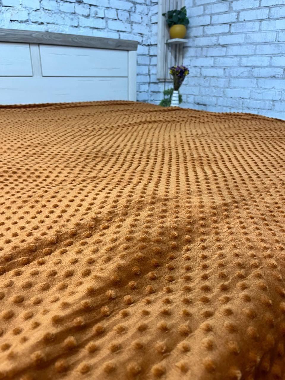 Плед флісовий 200х215 см Коричневий (Д-mur-flis-pled-001-03) - фото 3 Плед флісовий 200х215 см Коричневий (Д-mur-flis-pled-001-03) - фото 3