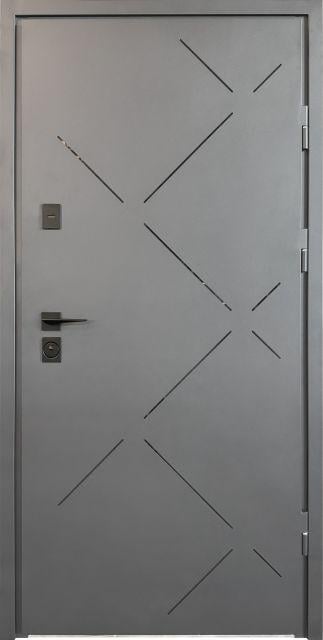 Дверь входная для улицы CITY PRO 3 860x2050 мм Антрацит (79564)