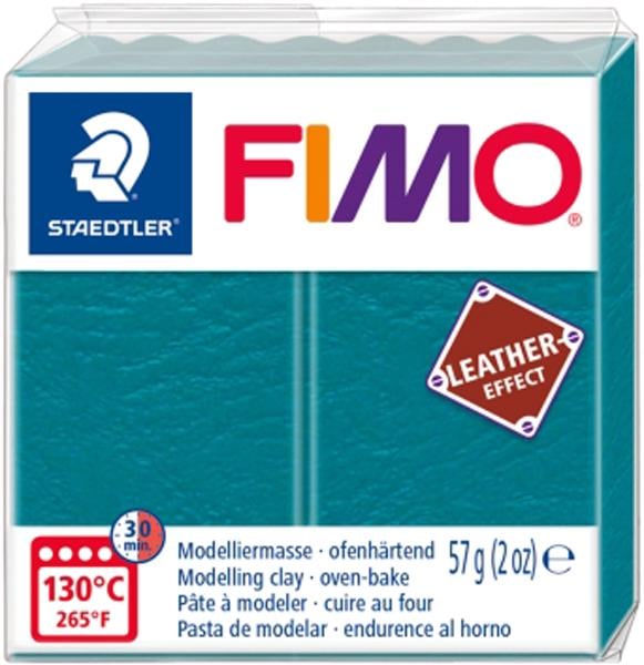 Глина полимерная Fimo Leather-effect 57 г Морская волна (8010-369)