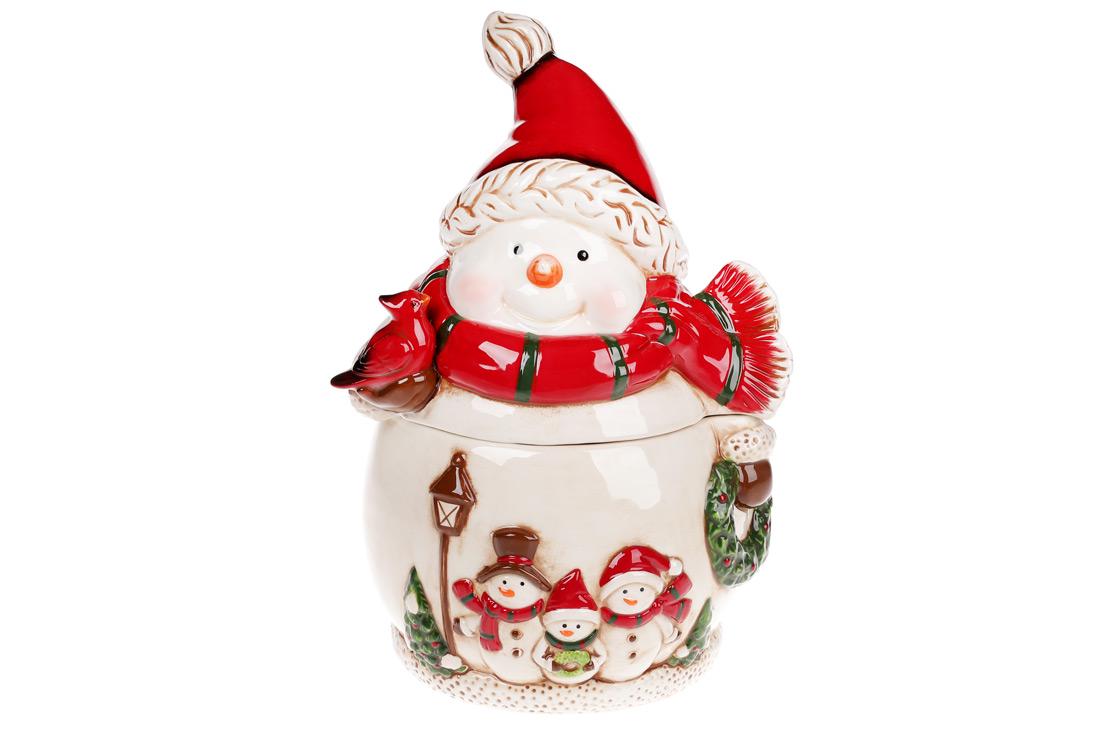 Банка для солодощів BonaDi Сніговики 2,5 л (827-845)