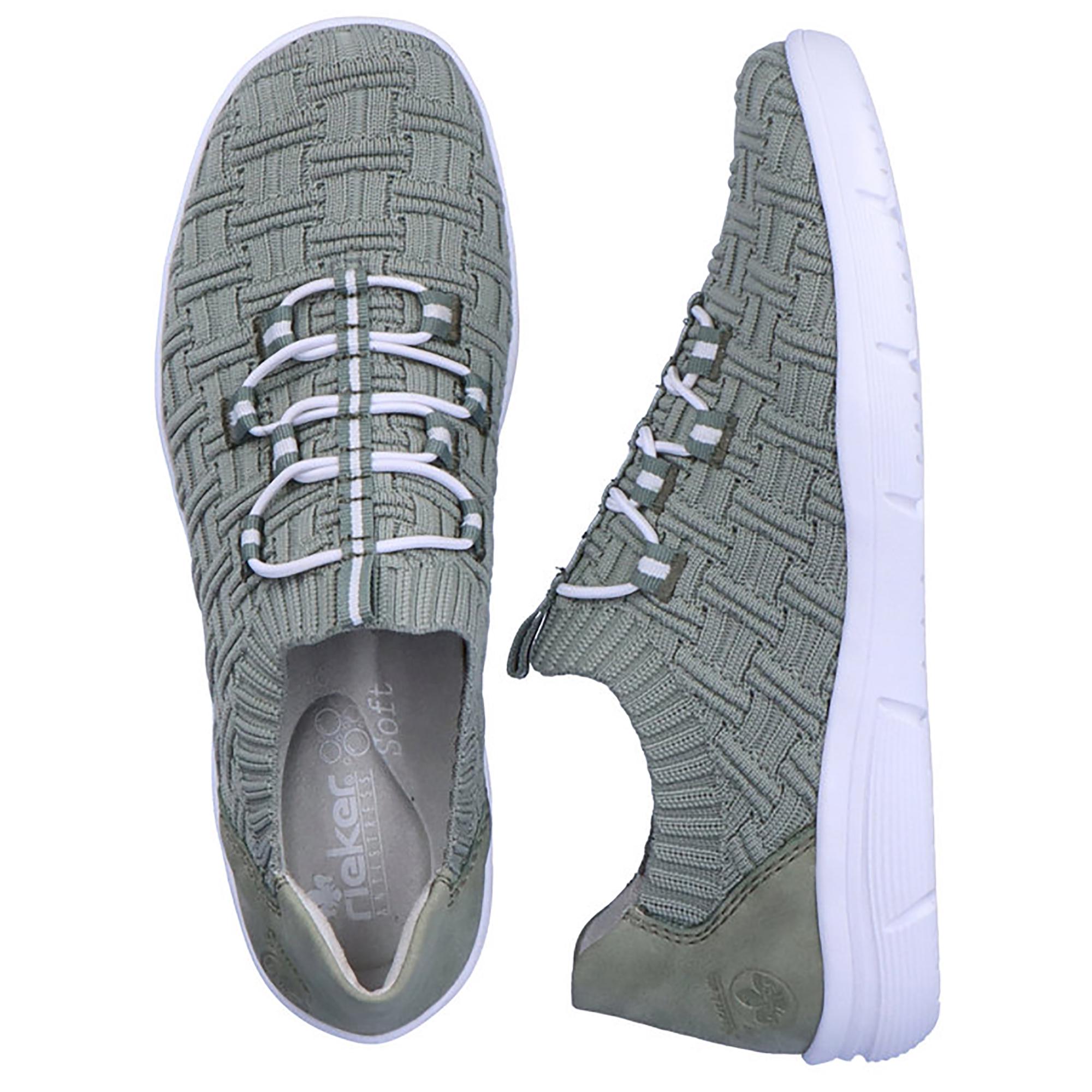 Кроссовки весенние женские Rieker р. 38 Зеленый (089313-38) - фото 2 Кроссовки весенние женские Rieker р. 38 Зеленый (089313-38) - фото 2