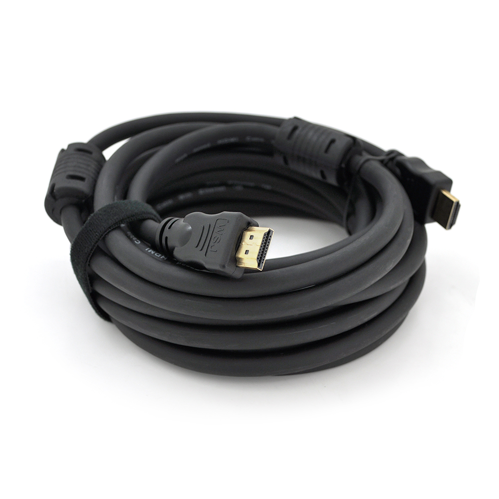 Кабель HDMI Ritar PL HD348 фильтрованный круглый 4K 5 м Черный (YUT_V603)