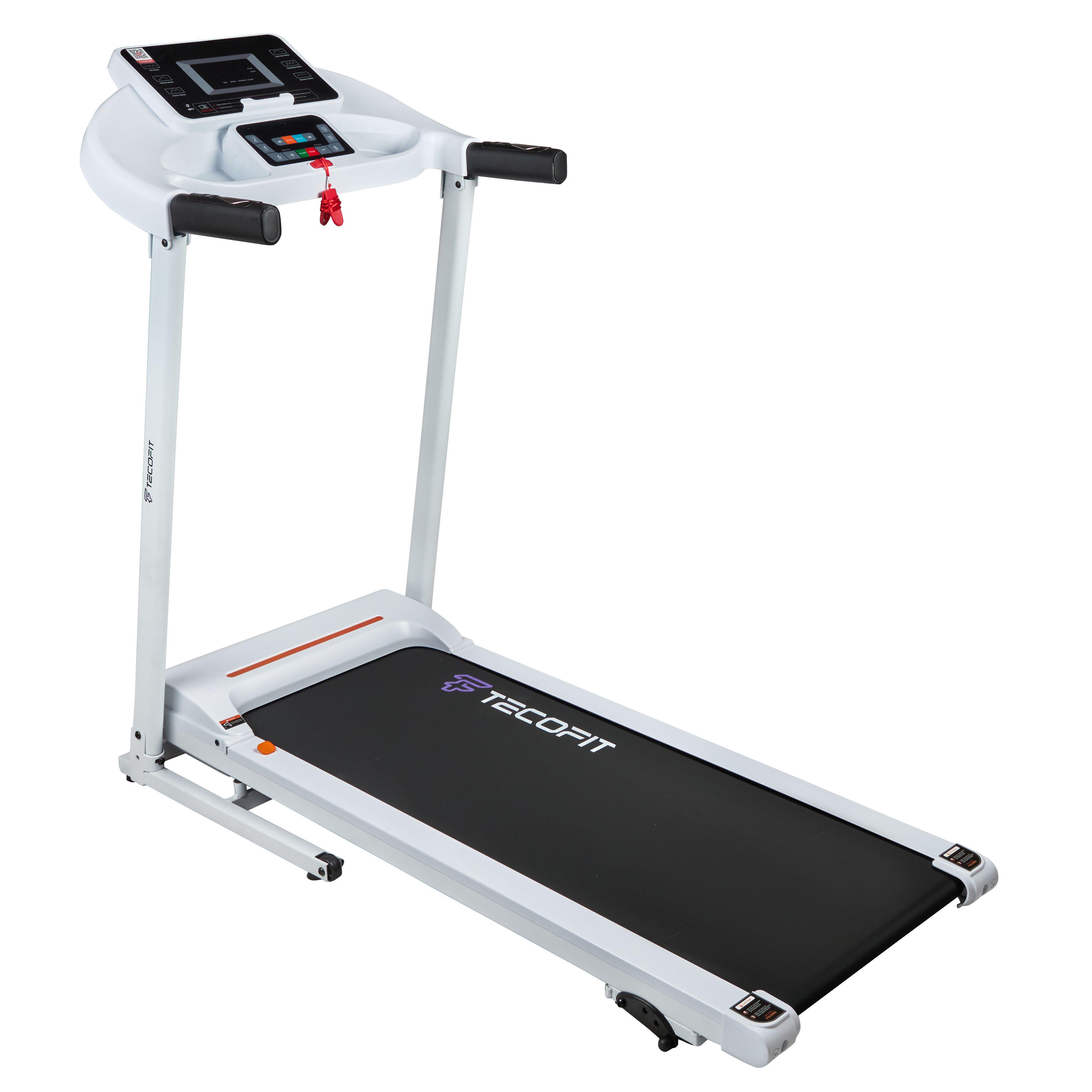 Беговая дорожка TECOFIT с поручнем Белый (CP-9420)
