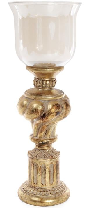 Підсвічник Adeola 15х15х42,8 см зі скляною колбою (BD-434-110)