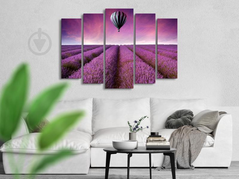 Модульна картина Poster-land Лавандове поле Art-280_5 ( 80х118см )