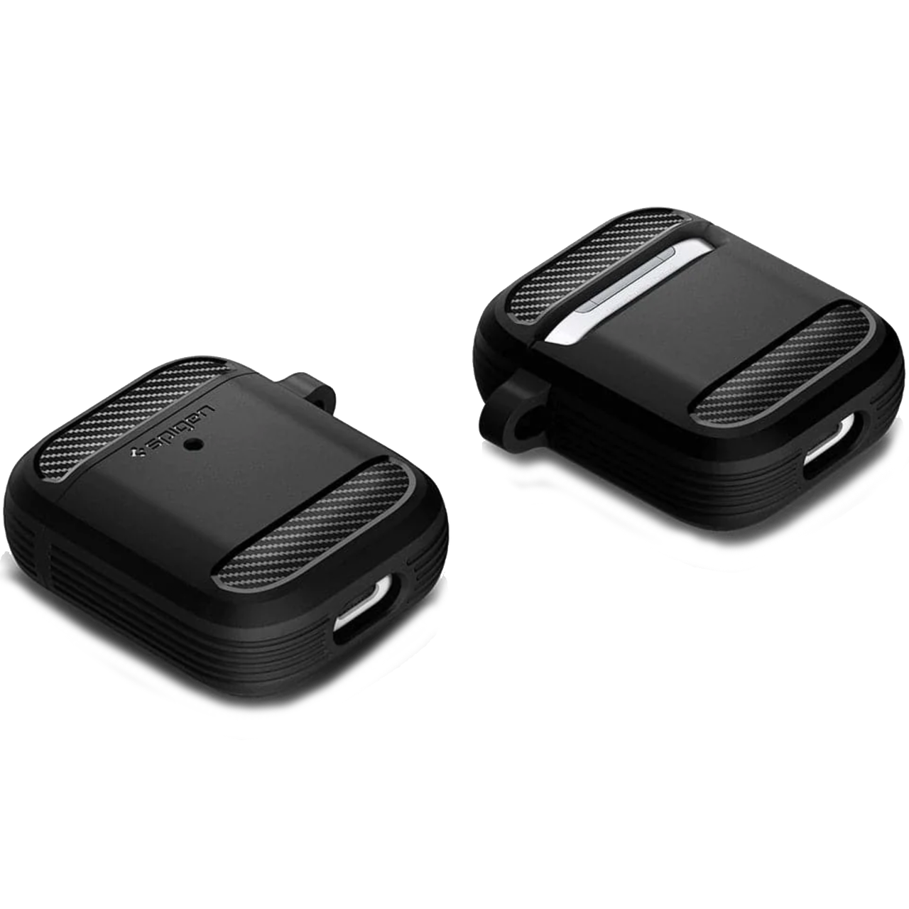 Чохол для Airpods Pro Spigen Tough Armor MAG Case for AirPods Pro 2/1 Black (ASD01117) - фото 10