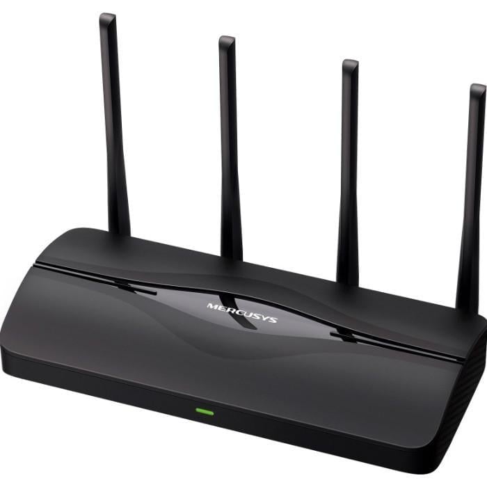 Маршрутизатор беспроводной Mercusys MR27BE Wi-Fi 7 BE3600 2,4/5 ГГц 1x2.5 GbE 2xGbE 4 антенны Black (36943978)