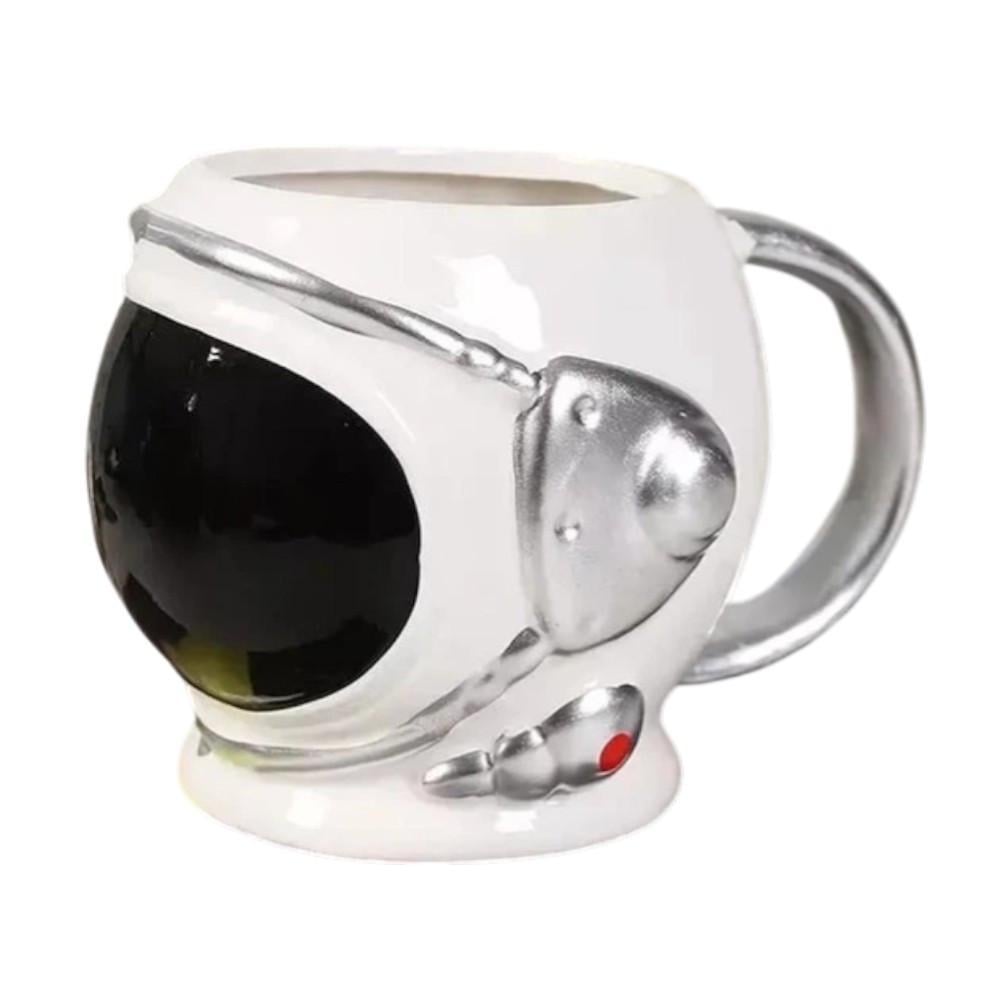 Чашка керамічна Olens у формі шолома космонавта 550 мл Чорний космос (34166549)