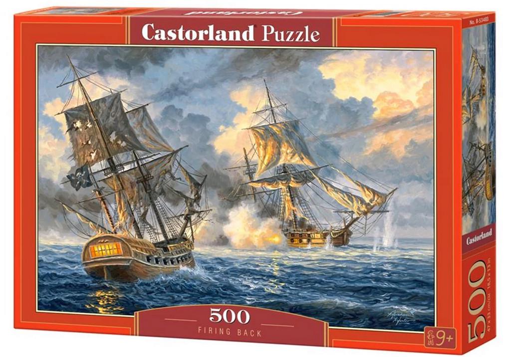 Пазл Castorland Морская баталия 500 дет.