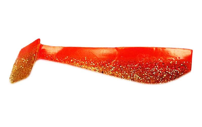 Силіконовий віброхвіст Fox Gloom №010 8 см Orange/Gold (7404)