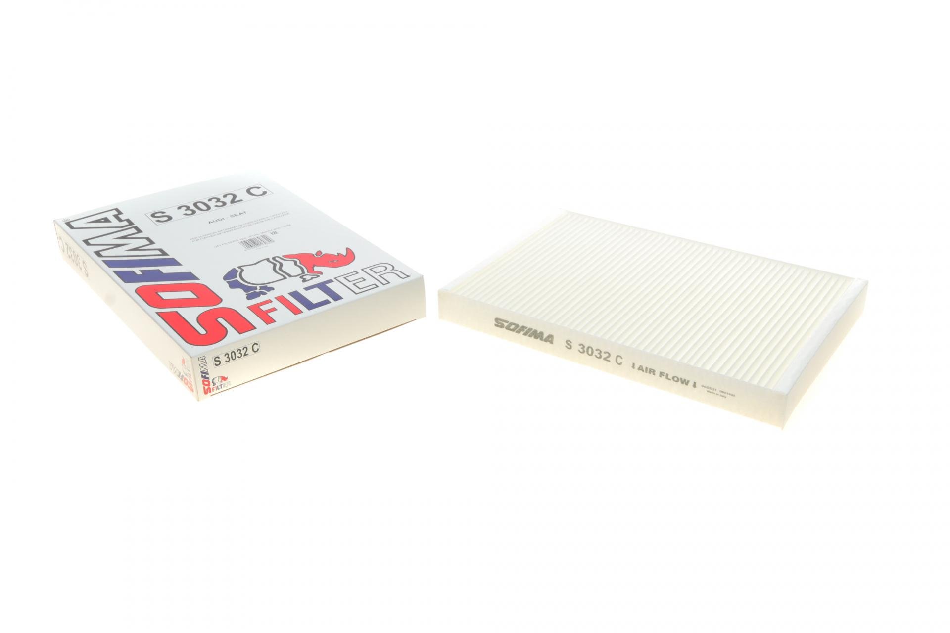 Фільтр салону SOFIMA для Audi A4/A6 97-09/Seat Exeo 08-13- (S 3032 C)