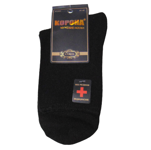 Носки без резинки теплые хлопок Корона 1409 р. 41-47 Черный (2006958647) Носки без резинки теплые хлопок Корона 1409 р. 41-47 Черный (2006958647)