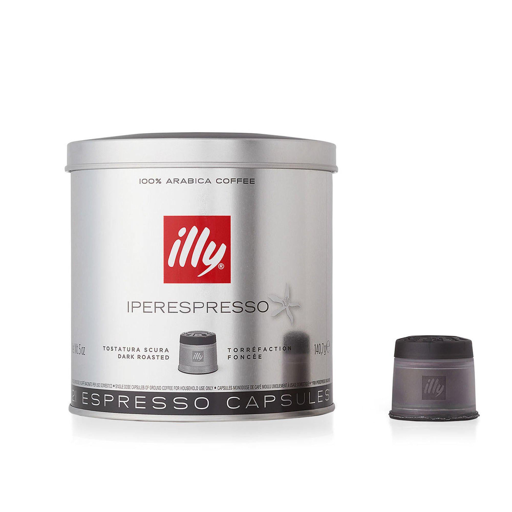 Кофе в капсулах iperEspresso illy DARK с/б 21 шт. (11631)