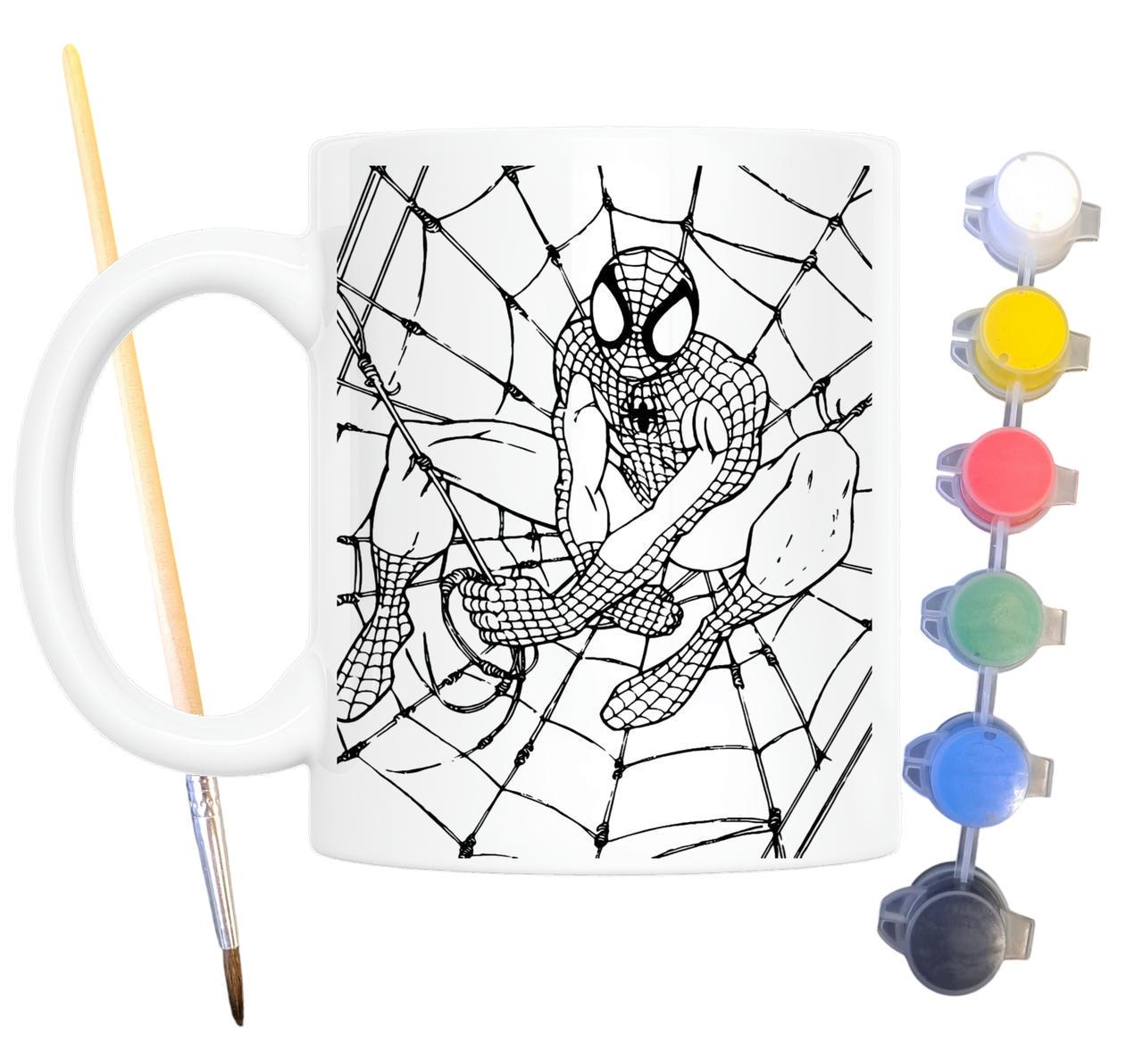 Набор для творчества Кружка-раскраска Человек-паук (КР0246)