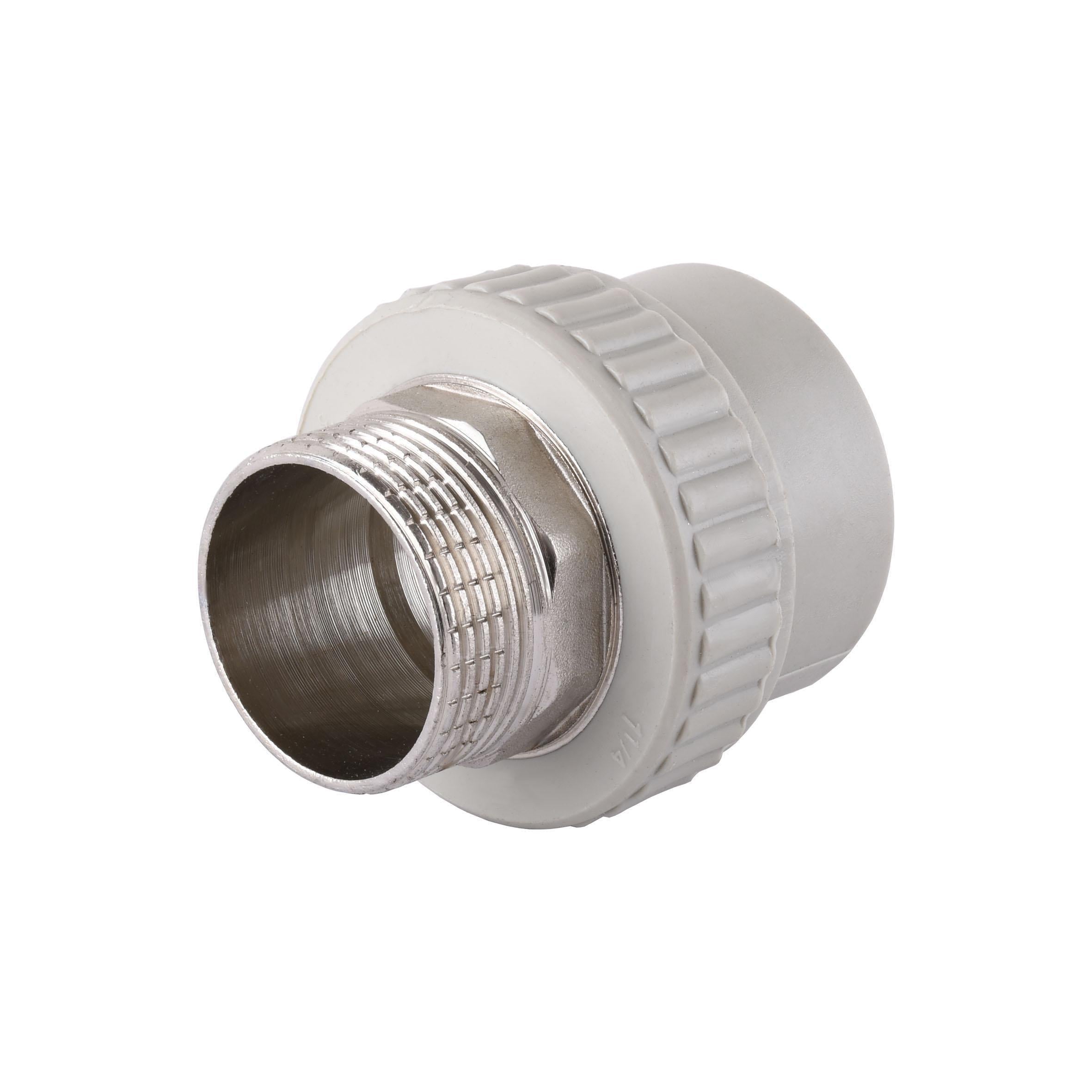 Муфта с наружной резьбой под ключ KALDE PPR d 75 мм х 2 1/2" (000016421)
