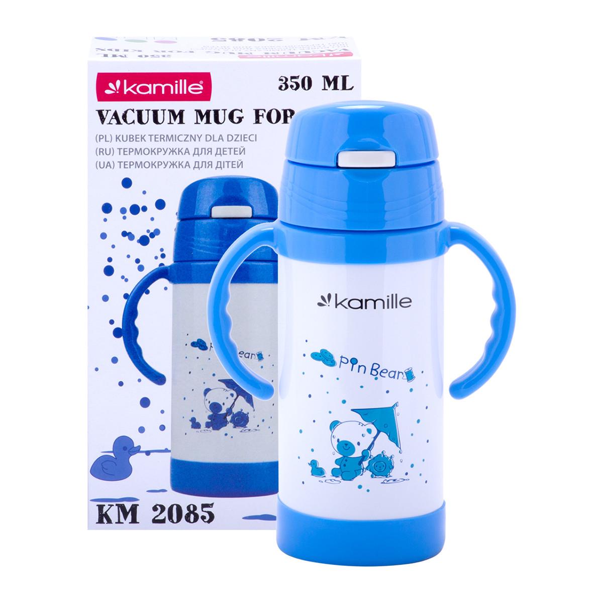 Термос детский Kamille из нержавеющей стали 350 мл (14897023) - фото 7 Термос детский Kamille из нержавеющей стали 350 мл (14897023) - фото 7
