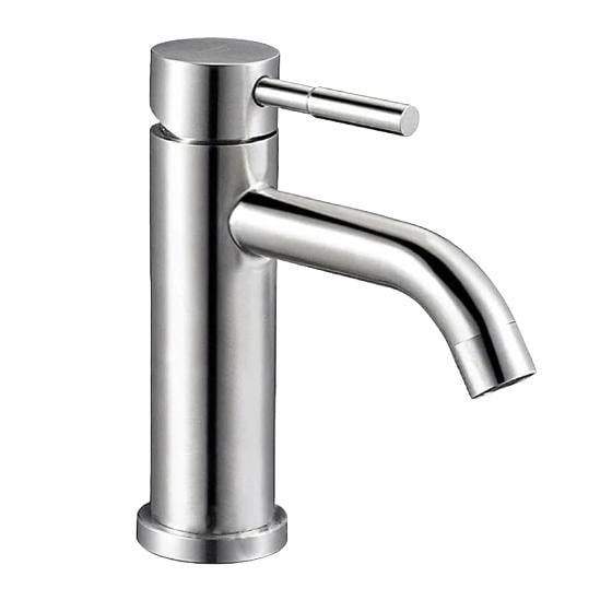 Смеситель для умывальника Zegor SAP1-B090 однорычажный Нержавеющая сталь