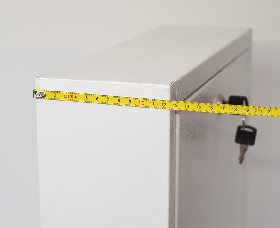 Металева шафа колекторна ASCO зовнішня 1420х600х120 мм (RS-ШКЗ-01ЗВ) - фото 3