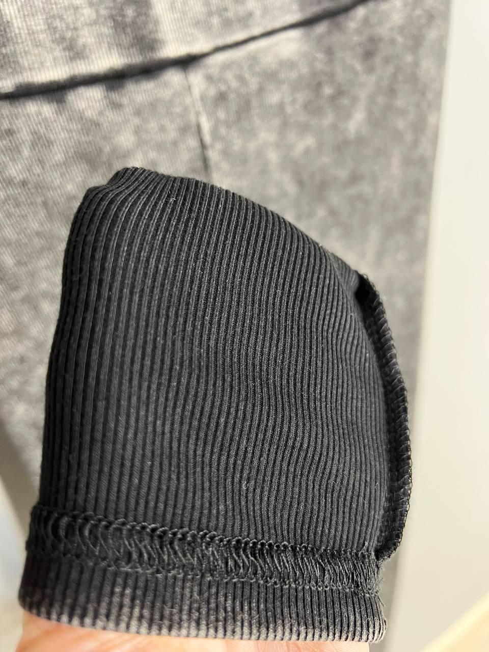 Лосини жіночі A-N 23060 рубчик варка тай дай тонкі трикотажні S Графітовий (3455) - фото 4 Лосини жіночі A-N 23060 рубчик варка тай дай тонкі трикотажні S Графітовий (3455) - фото 4