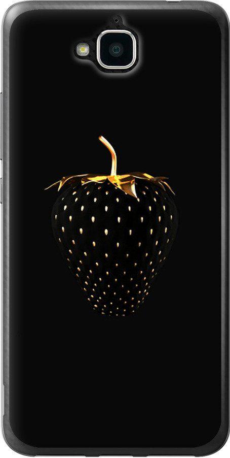 Чохол на Huawei Enjoy 5 Чорна полуниця (3585u-475-42517)