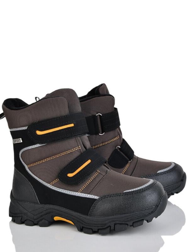 Сноубутсы на овчине Kimbo FGN590-3H р. 33 Коричневый