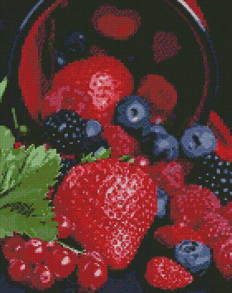 Алмазная мозаика Ягодный микс