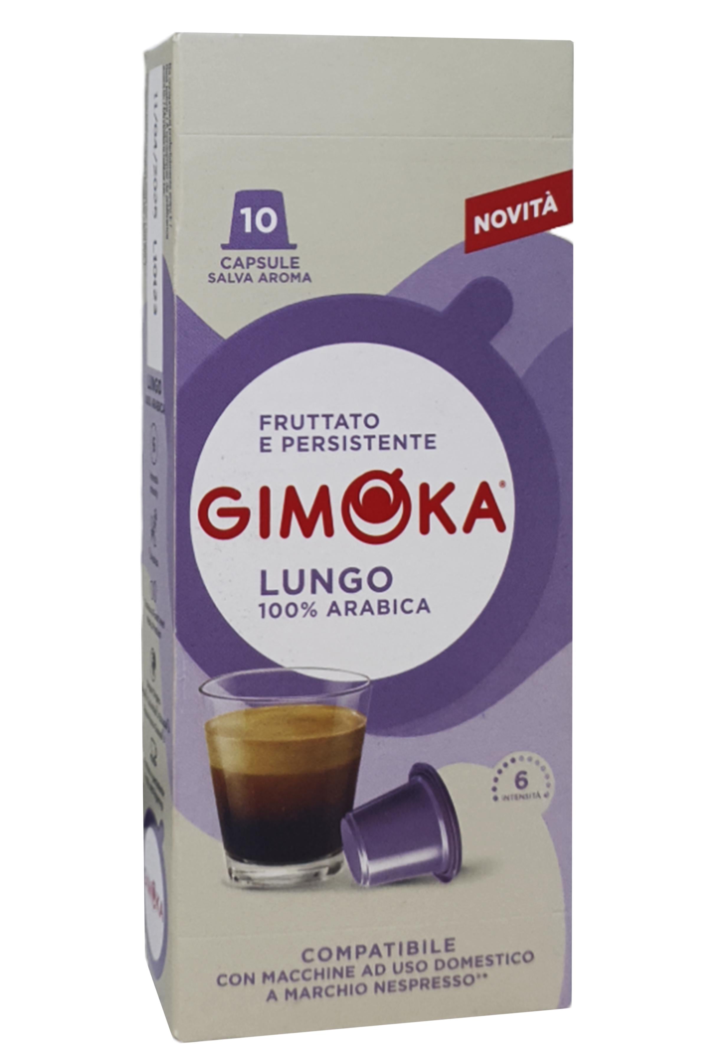 Кофе Gimoka Lungo Arabica 100% 10 капсул (58783)