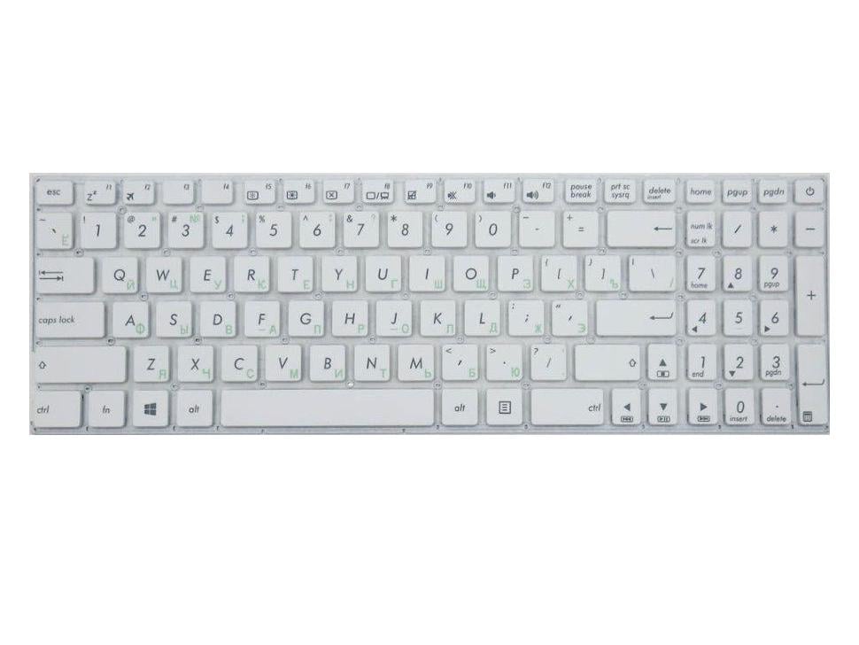 Клавиатура для ноутбука Asus F541 F541UA матовая (0KNB0-6724RU00)