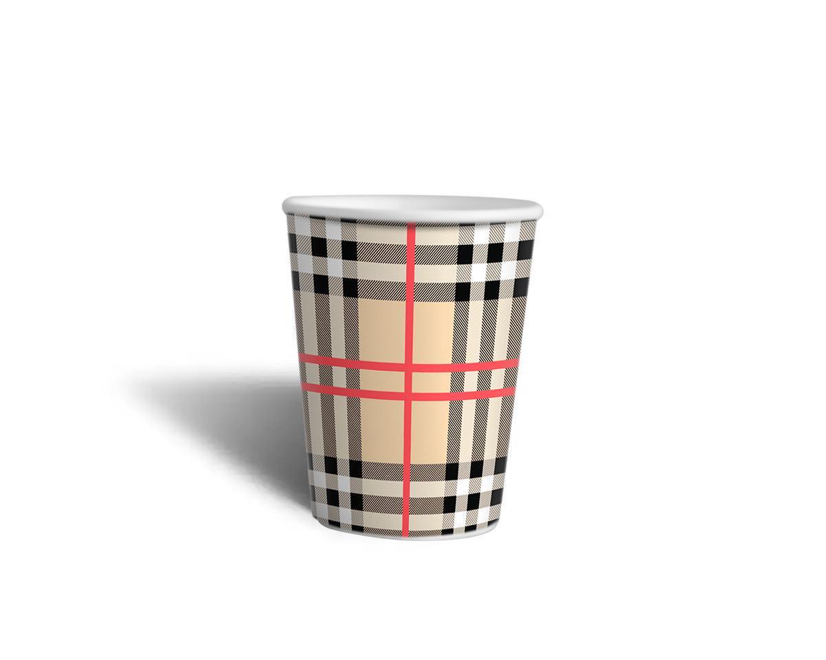 Стакан бумажный Система 98 340 мл Клетчатый d80 мм 50 шт. (0130) - фото 2 Стакан бумажный Система 98 340 мл Клетчатый d80 мм 50 шт. (0130) - фото 2
