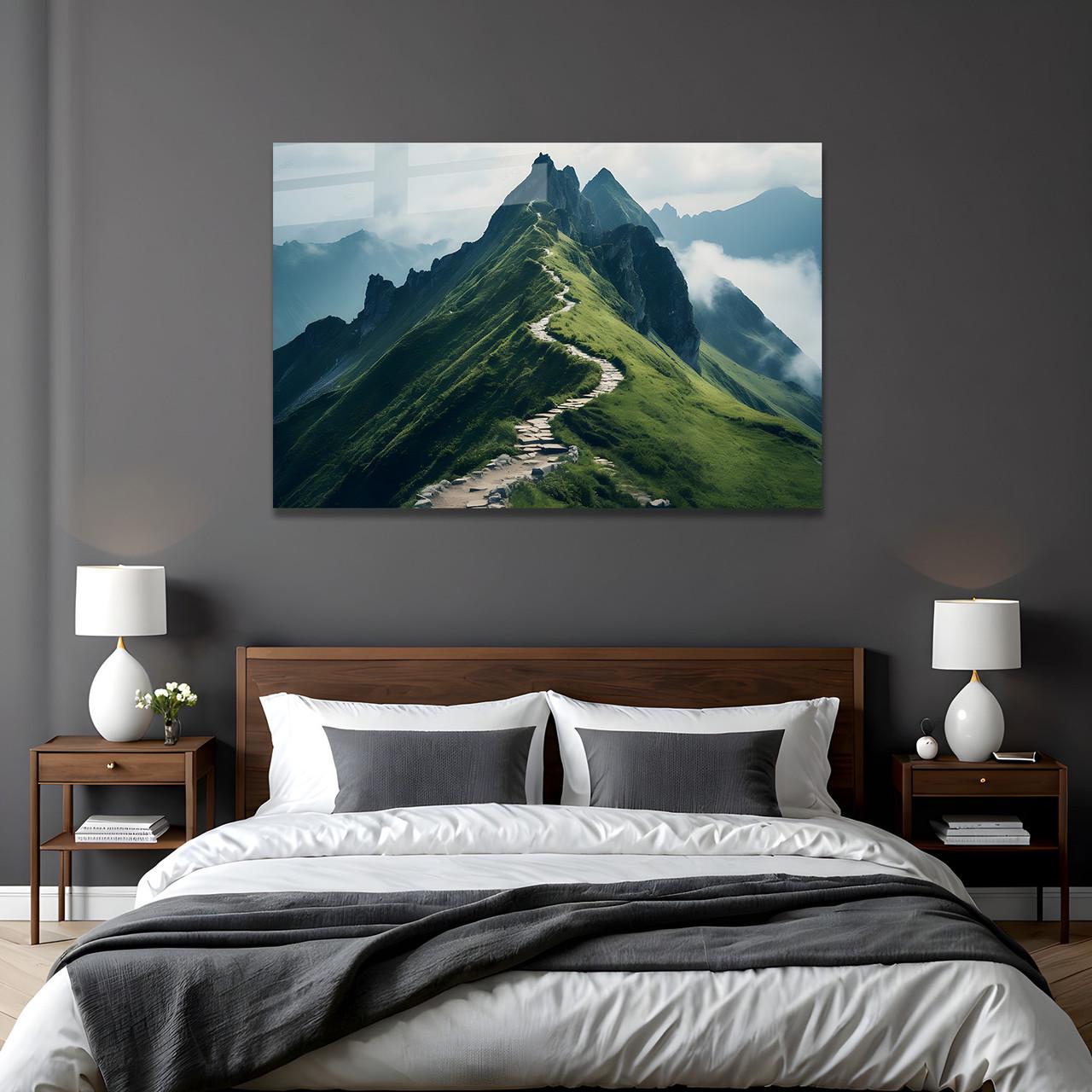 Картина на стекле NovellaPrint Тропа в облаках 90х60 см (402.3) - фото 5