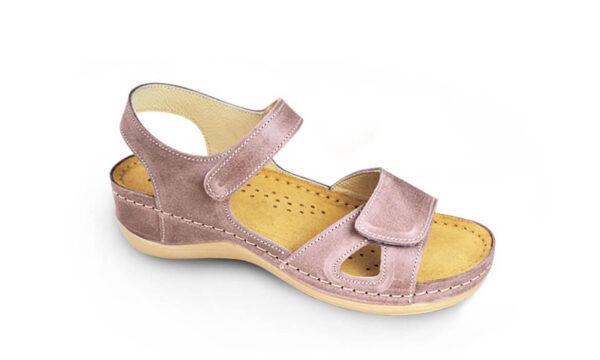 Женские сандалии кожаные Leon 935 р. 41 Розовый