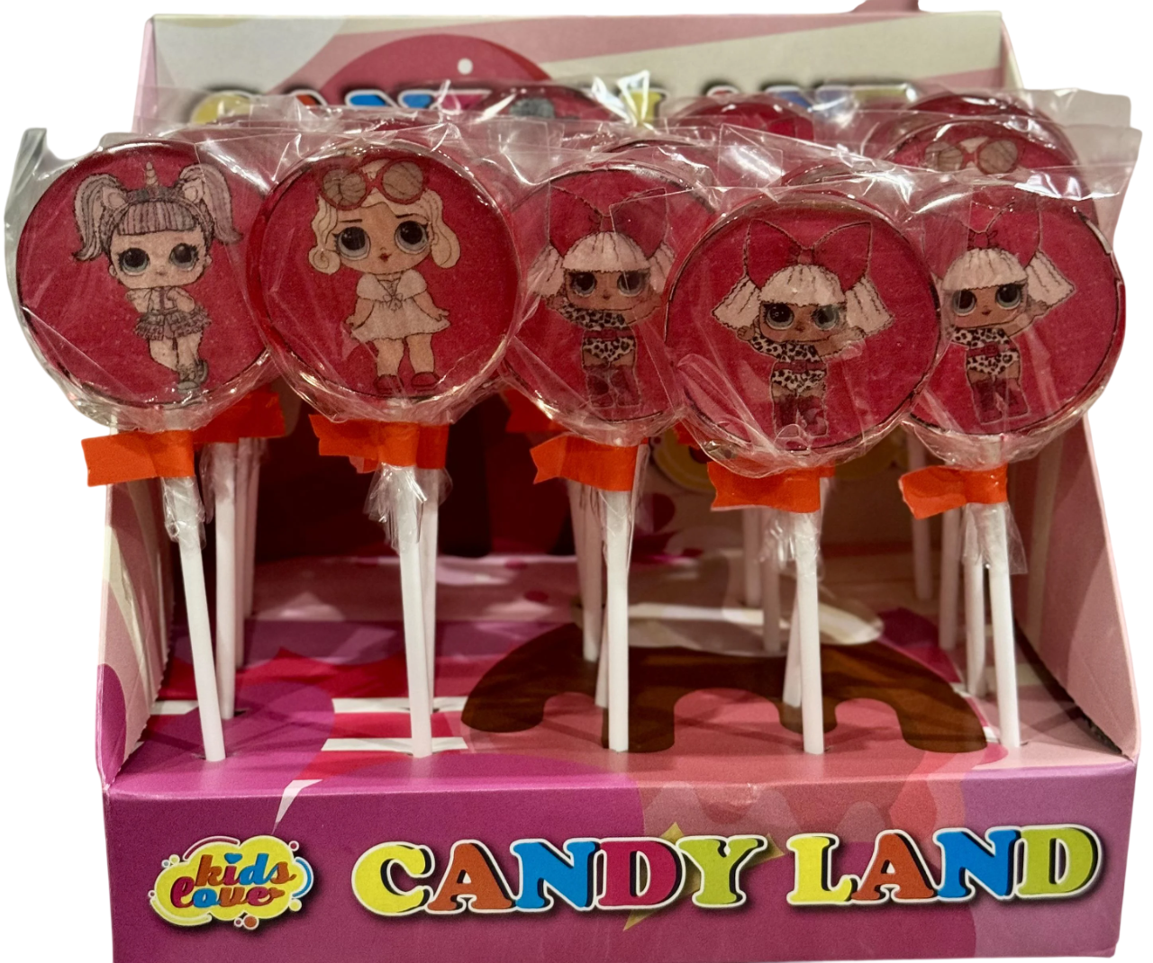 Набір льодяників KidsLove 30 г в упаковці 20 шт. (1121)