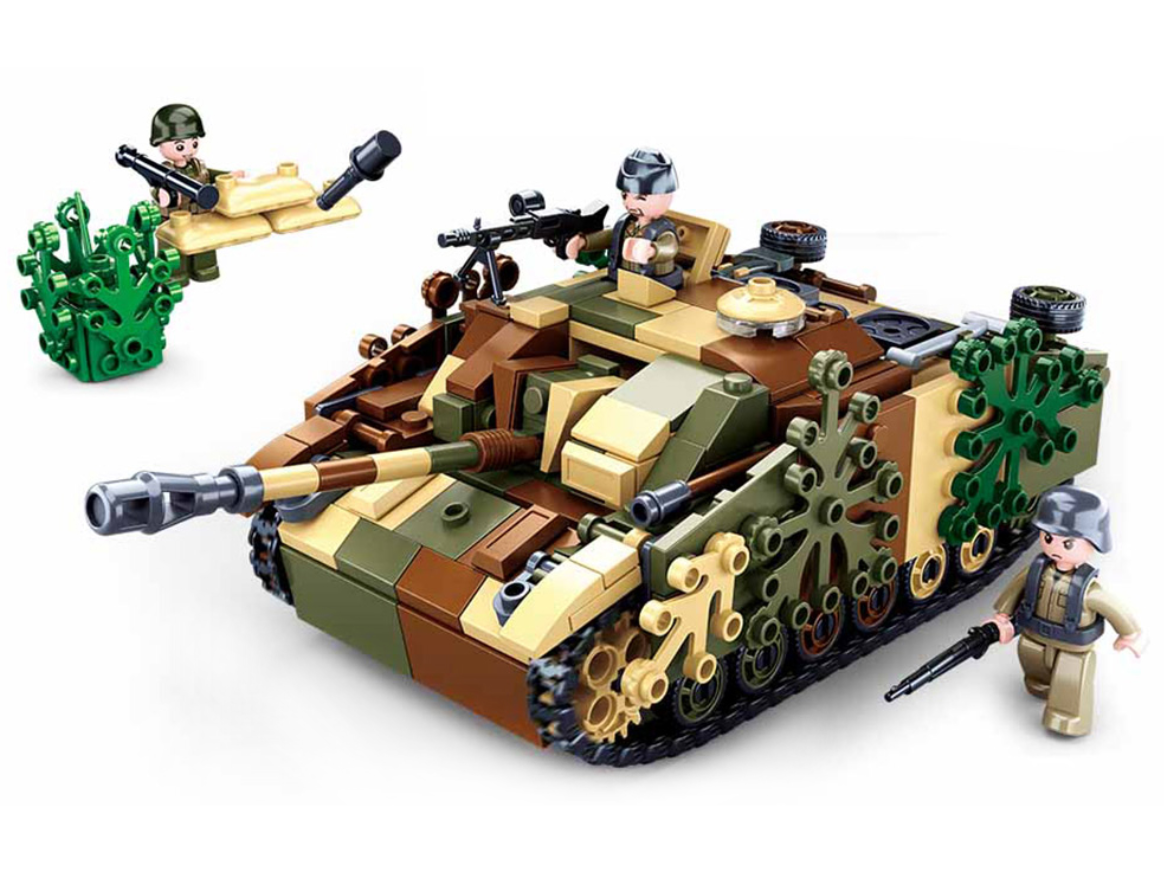 Конструктор Sluban Army Танк 524 дет.