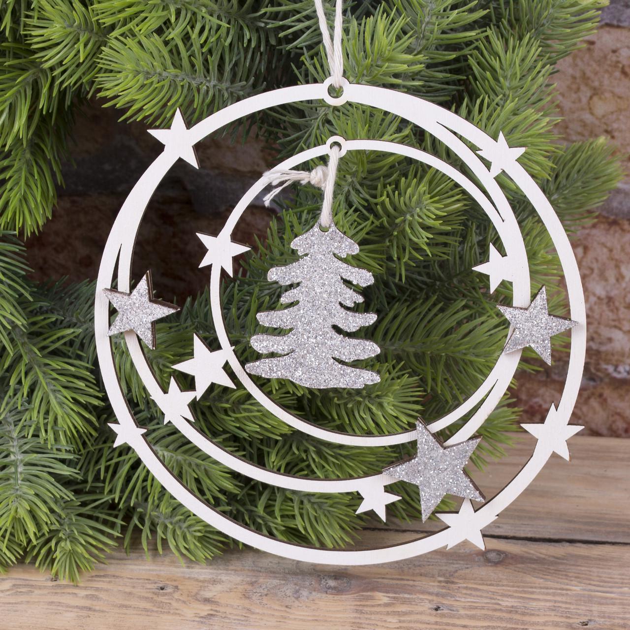 Игрушка подвесная с блестками (3319)