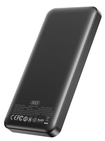 Повербанк Xo PR238 10000 mAh Black (1567752) - фото 5