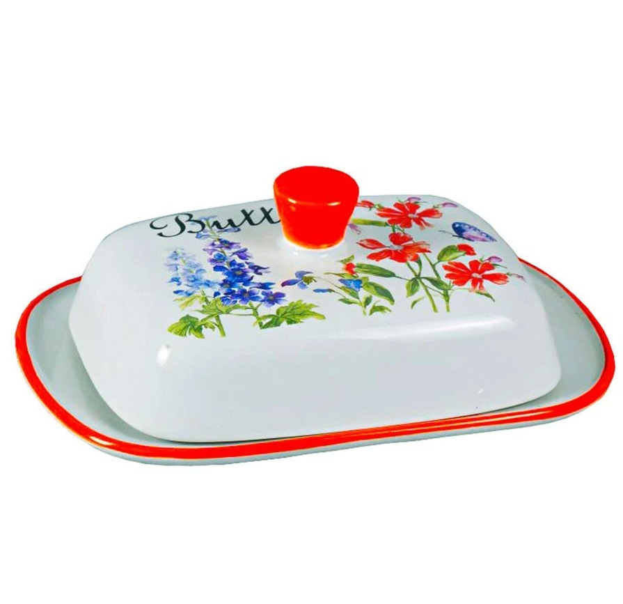 Маслянка для масла Maestro Flora керамічна (MAE-MR-20008-45)