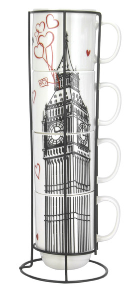 Чашка Limited Edition LONDON 4х420 мл (B1163-09359-2)