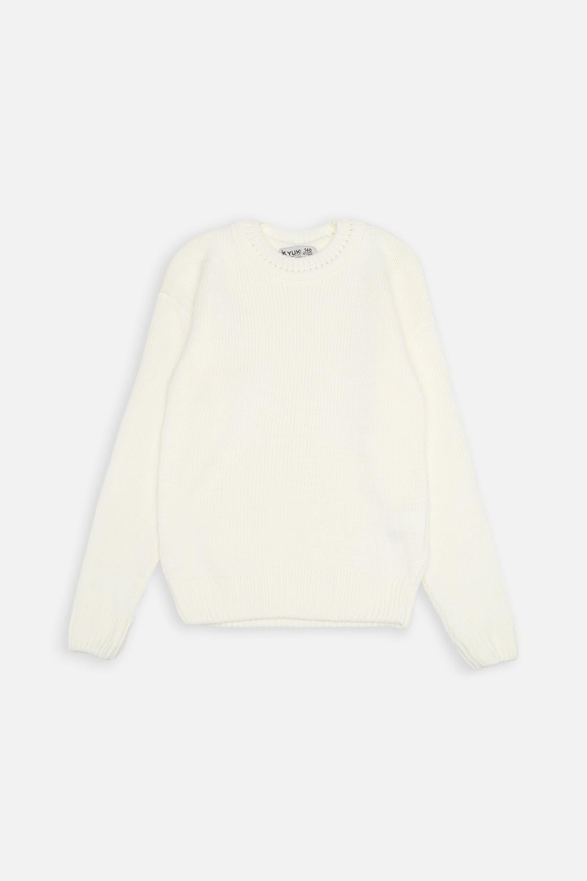 Джемпер для девочки ЦБ-00256886 158 см Молочный (28576347)