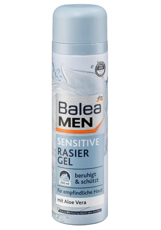 Гель для бритья Balea Men Sensitive 200 мл (14791)