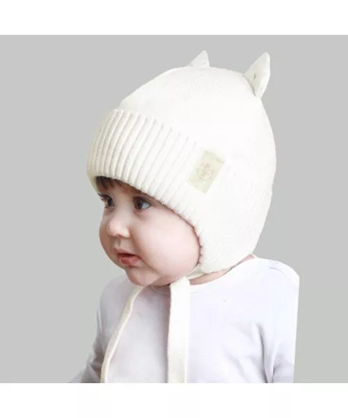 Шапка детская Elf Лотта р. 44 Молочный (OK001497)