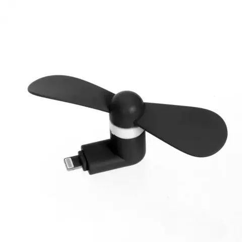 Вентилятор мини для телефона и планшета micro USB и Lightning 1 Вт 8,9х4,3 см (35973423)